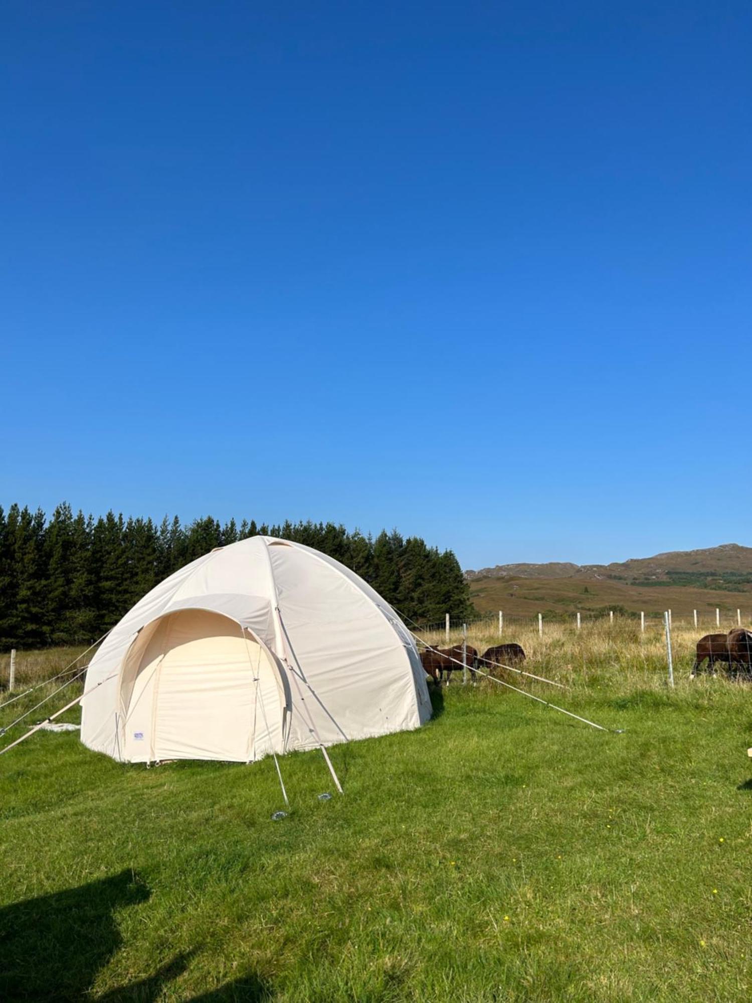 Thainstone Tipi Off Grid Camping, On Nc500 Tente de luxe *
